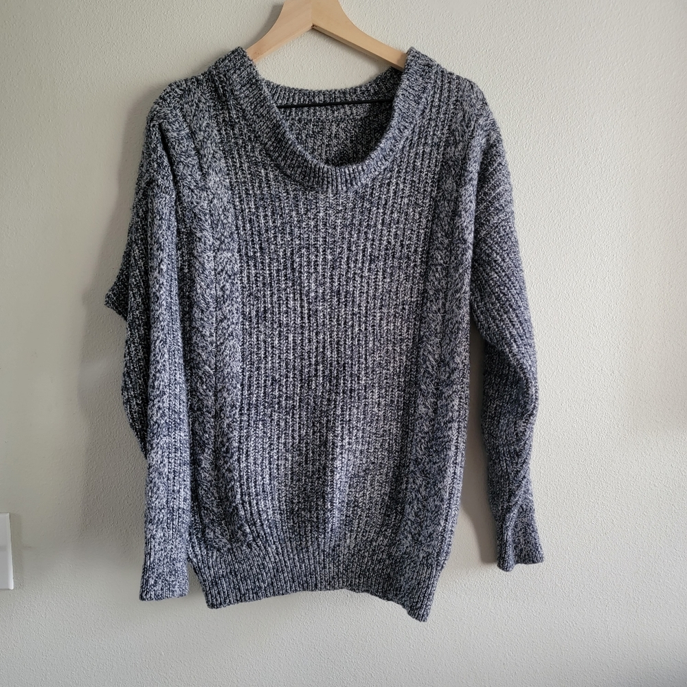 No brand sweater, L/XL, Navy heather
